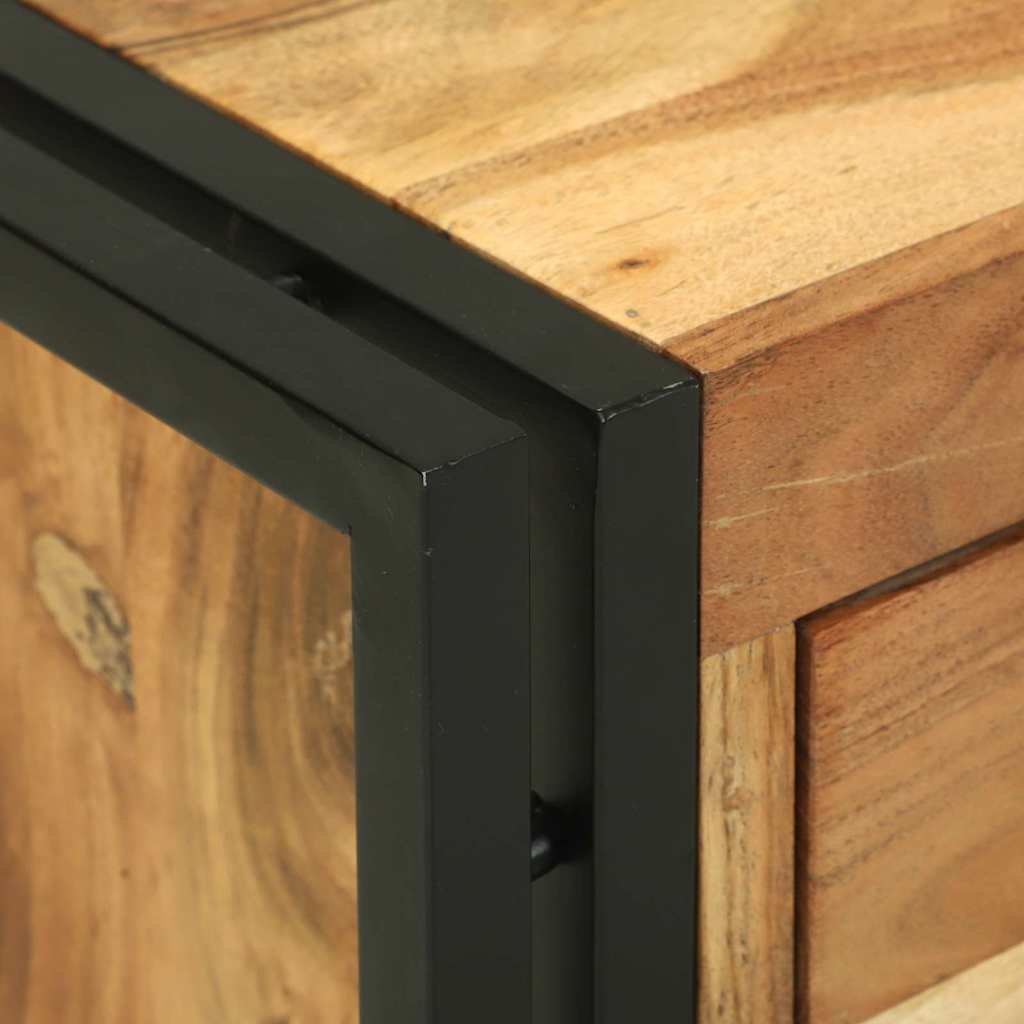 Tavolino da salotto Marrone Legno di Acacia Massello | homemem39