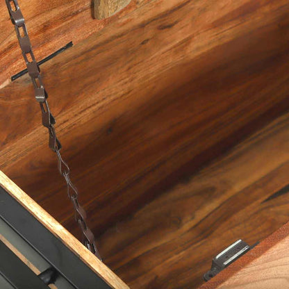 Tavolino da salotto Marrone Legno di Acacia Massello | homemem39