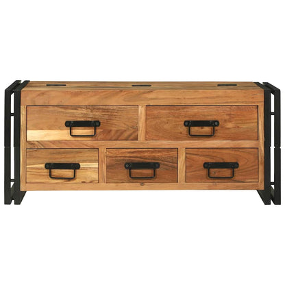 Tavolino da salotto Marrone Legno di Acacia Massello | homemem39