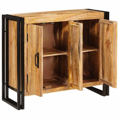 Credenza Marrone 80 x 33 x 70 cm legno massello di mango