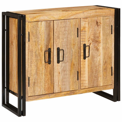 Credenza Marrone 80 x 33 x 70 cm legno massello di mango