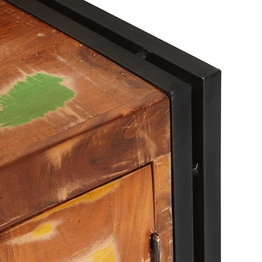 Mobile TV Multicolore legno massello di riciclo