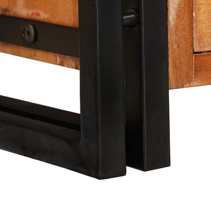 Mobile TV Multicolore legno massello di riciclo