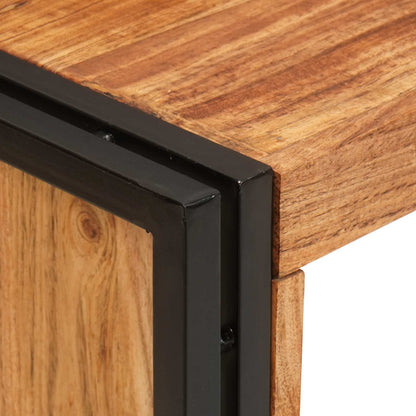 Portabottiglie 100 x 45 x 33 cm Legno di Acacia Massello