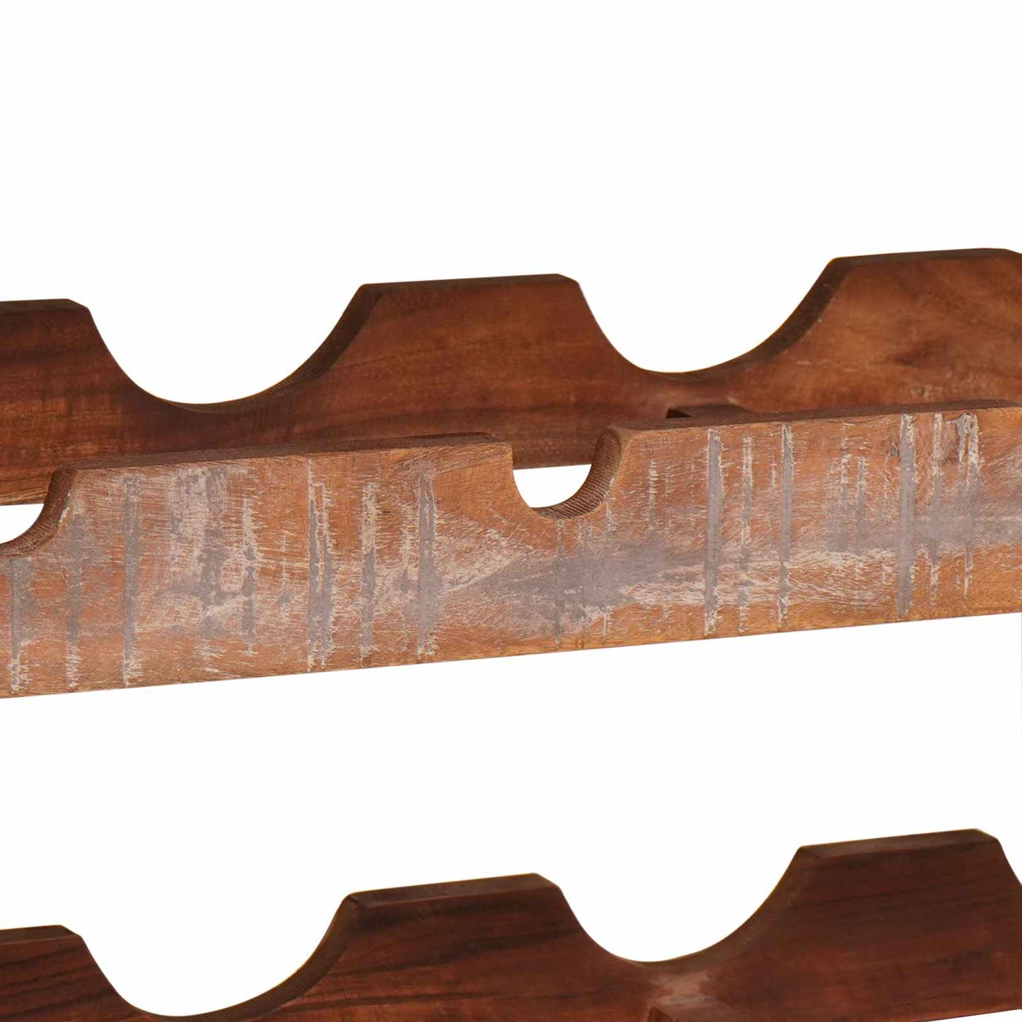 Portabottiglie 100 x 45 x 33 cm Legno massello riciclato