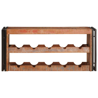 Portabottiglie 100 x 45 x 33 cm Legno massello riciclato