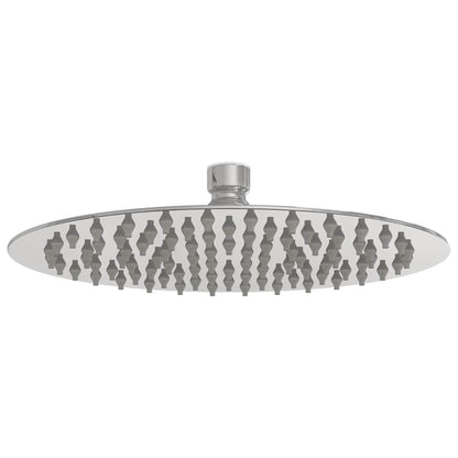 Testa Doccia a Pioggia in Acciaio Inox 304 20 cm Rotonda - homemem39