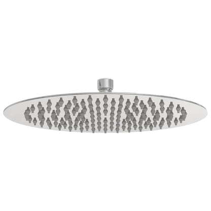 Testa Doccia a Pioggia in Acciaio Inox 304 25 cm Rotonda - homemem39