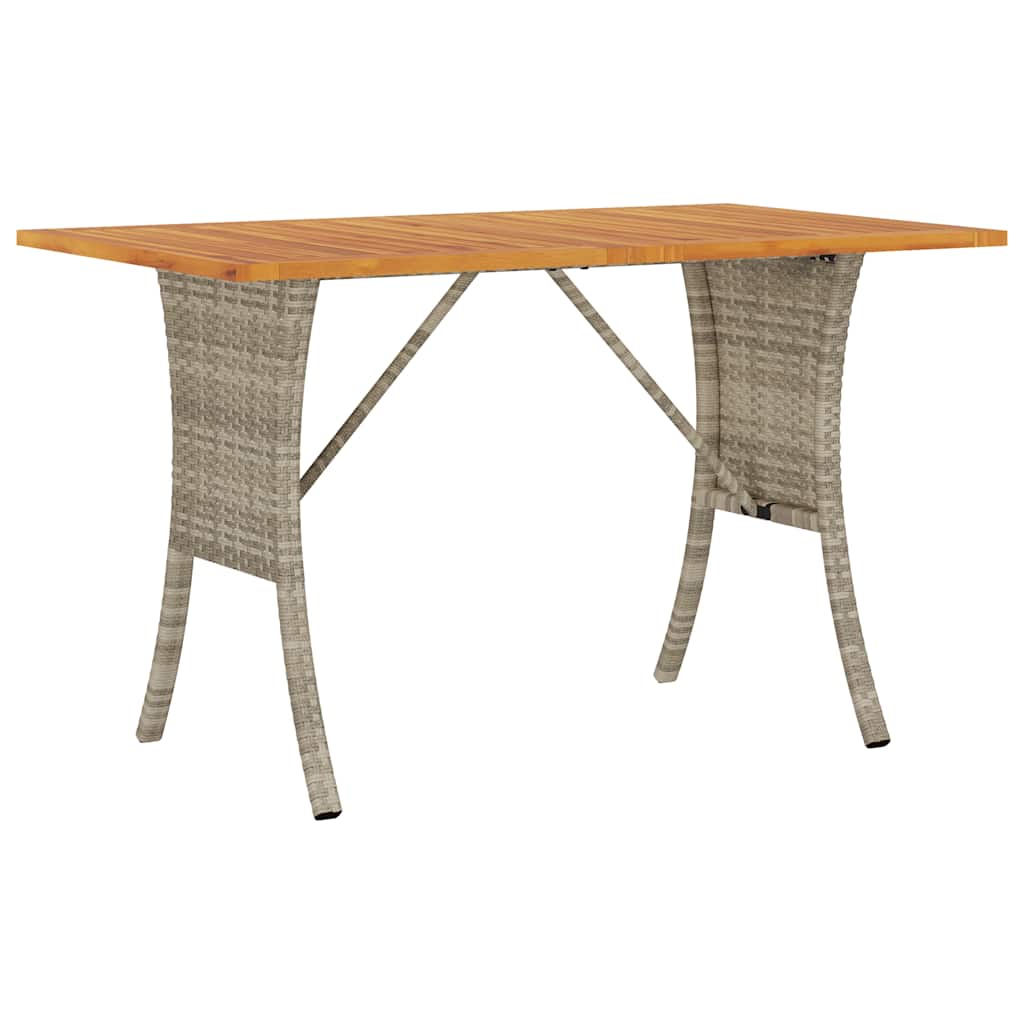 Set Divano da Giardino 6pz con Cuscini Grigio Chiaro Polyrattan | homemem39