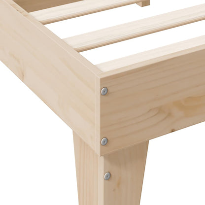 Letto Libreria senza Materasso 100x200 cm in Legno di Pino