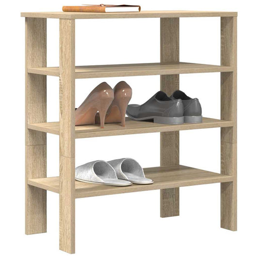 Scarpiera Rovere Sonoma 61x32x70 cm in Legno Multistrato - homemem39