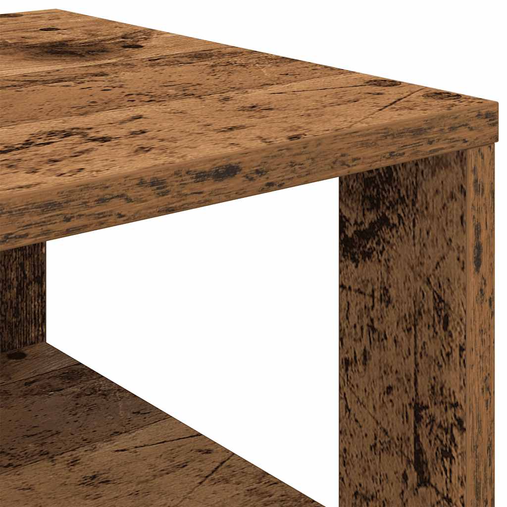 Scarpiera Legno Vecchio 61x32x87,5 cm in Truciolato - homemem39