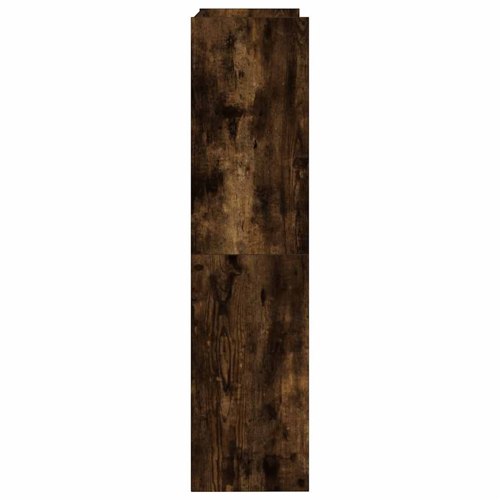 Scarpiera Rovere Fumo 60x25x100 cm in Legno Multistrato - homemem39