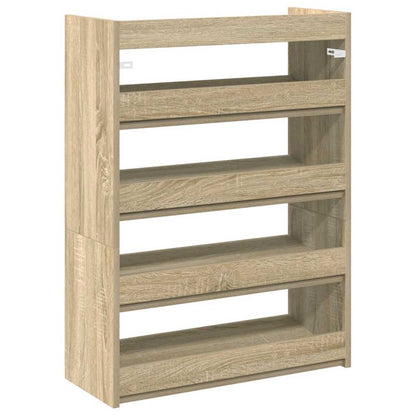 Scarpiera Rovere Sonoma 60x25x81 cm in Legno Multistrato - homemem39
