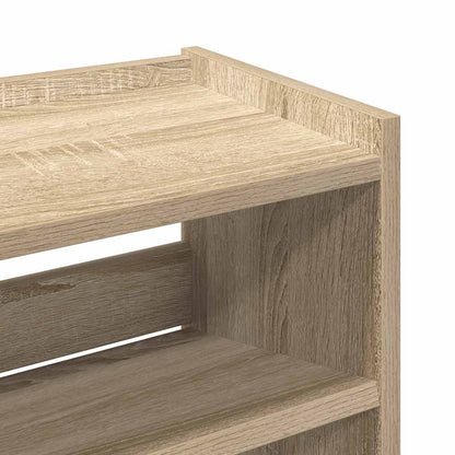 Scarpiera Rovere Sonoma 60x25x81 cm in Legno Multistrato - homemem39