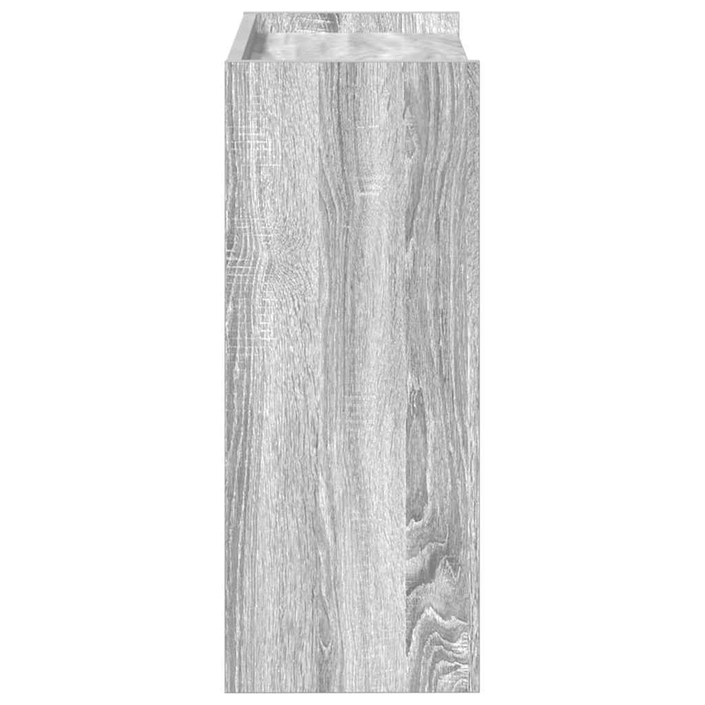 Scarpiera Grigio Sonoma 60x25x62 cm in Legno Multistrato - homemem39