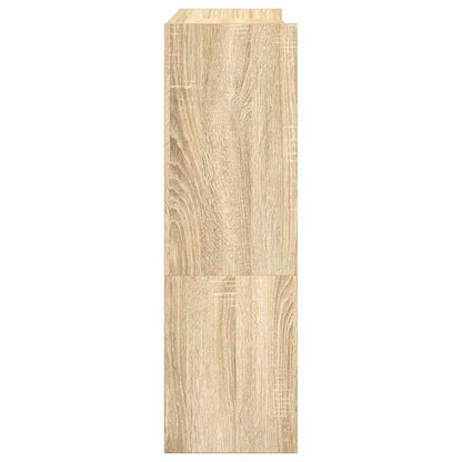 Scarpiera Rovere Sonoma 80x25x81 cm in Legno Multistrato - homemem39