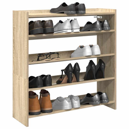 Scarpiera Rovere Sonoma 80x25x81 cm in Legno Multistrato - homemem39