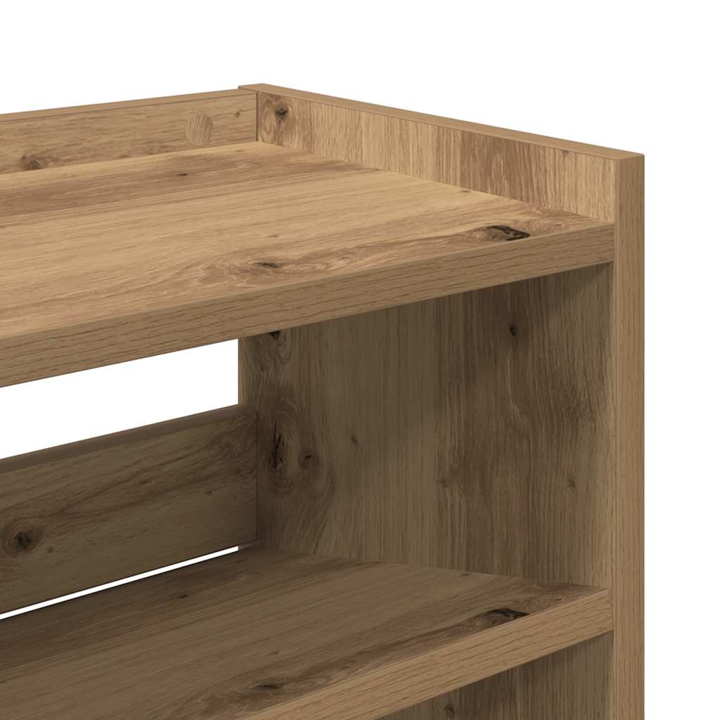 Scarpiera Rovere Artigianale 80x25x81 cm in Legno Multistrato - homemem39