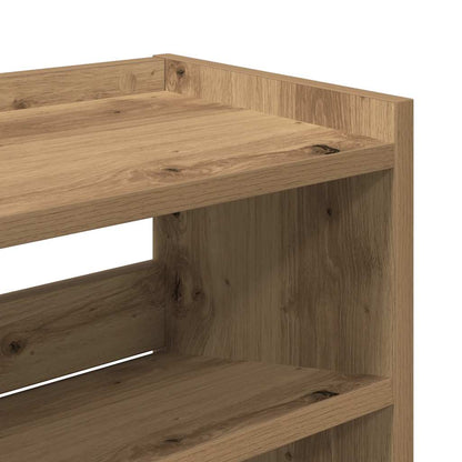 Scarpiera Rovere Artigianale 80x25x81 cm in Legno Multistrato - homemem39