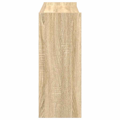 Scarpiera Rovere Sonoma 80x25x62 cm in Legno Multistrato