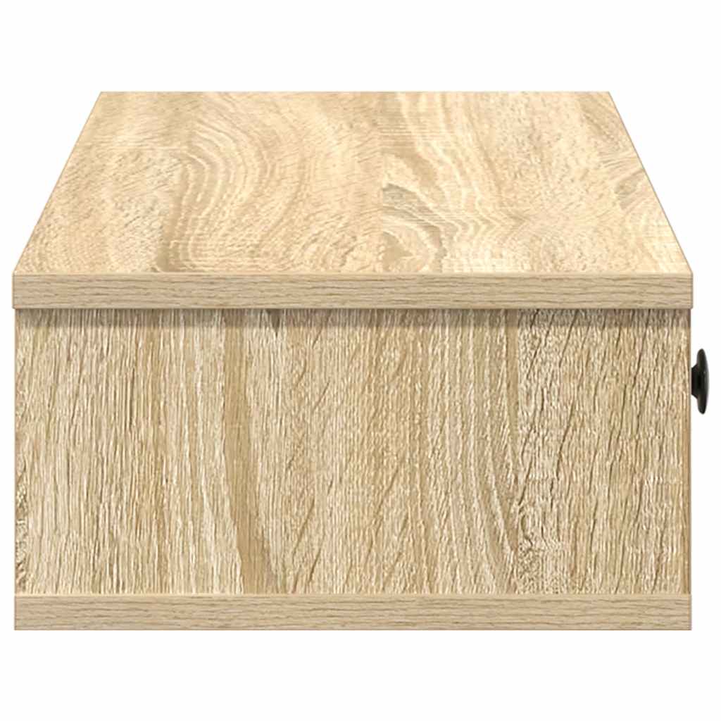 Scaffale a Parete con Cassetti Sonoma 100x37,5x19 cm Truciolato | homemem39