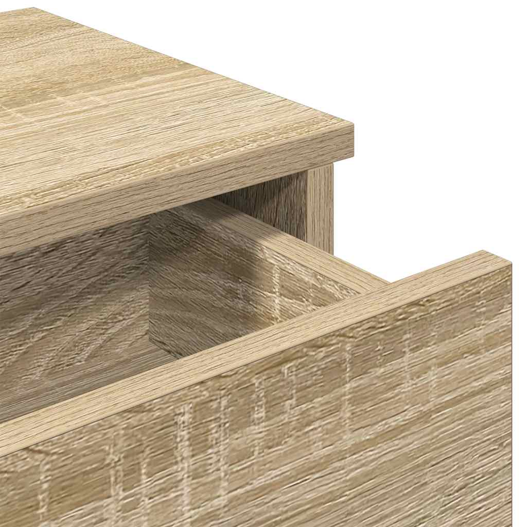 Scaffale a Parete con Cassetti Sonoma 100x37,5x19 cm Truciolato | homemem39