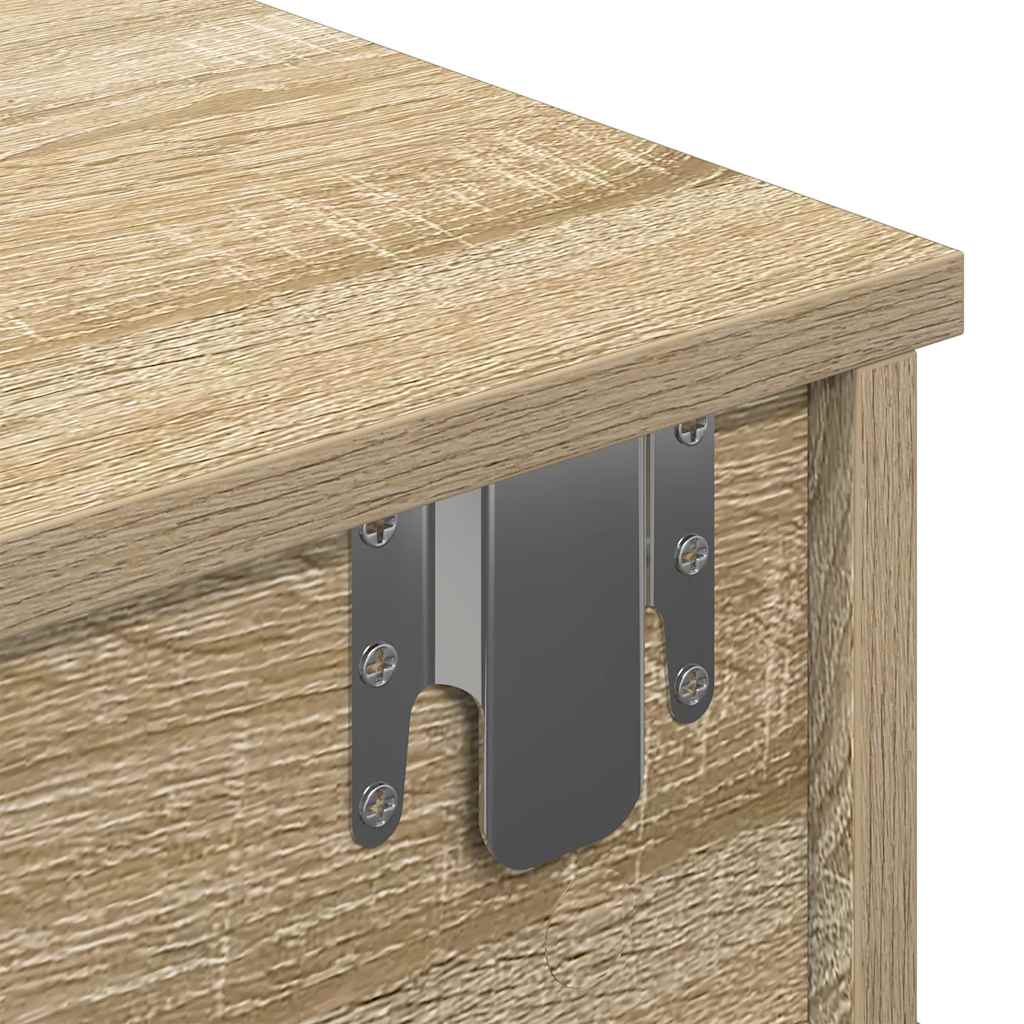 Scaffale a Parete con Cassetti Sonoma 100x37,5x19 cm Truciolato | homemem39