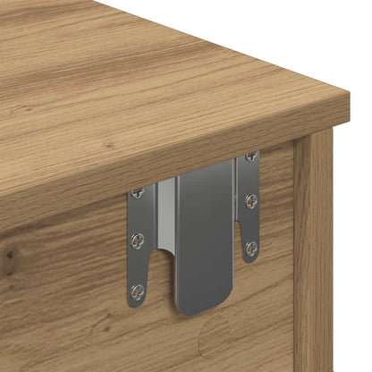 Scaffale a Parete con Cassetti Rovere 100x37,5x19 cm Truciolato | homemem39