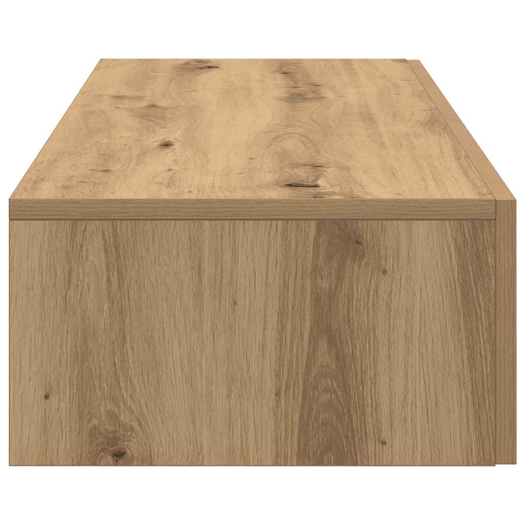 Scaffale a Parete con Cassetti Rovere 60x26,5x15 cm Truciolato | homemem39