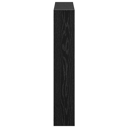 Mensola a Cubo da Parete 12 Scomparti Nero in Truciolato | homemem39