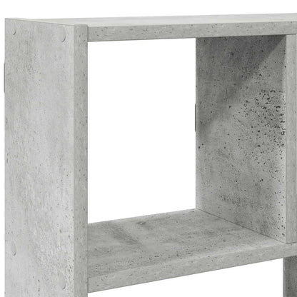 Mensola a Cubo da Muro 12 Scomparti Truciolato Grigio Cemento | homemem39