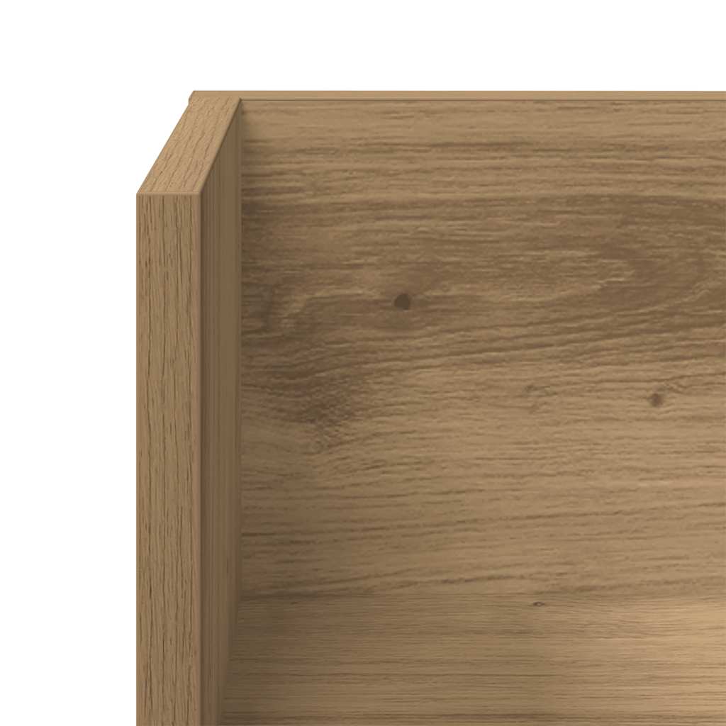 Mensole da Parete 2 pz Artigianale 75x16,5x16,5cm in Truciolato | homemem39