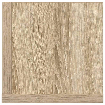 Mensole Parete 2pz Rovere Sonoma 100x16,5x16,5 cm in Truciolato | homemem39