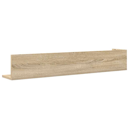 Mensole Parete 2pz Rovere Sonoma 100x16,5x16,5 cm in Truciolato | homemem39