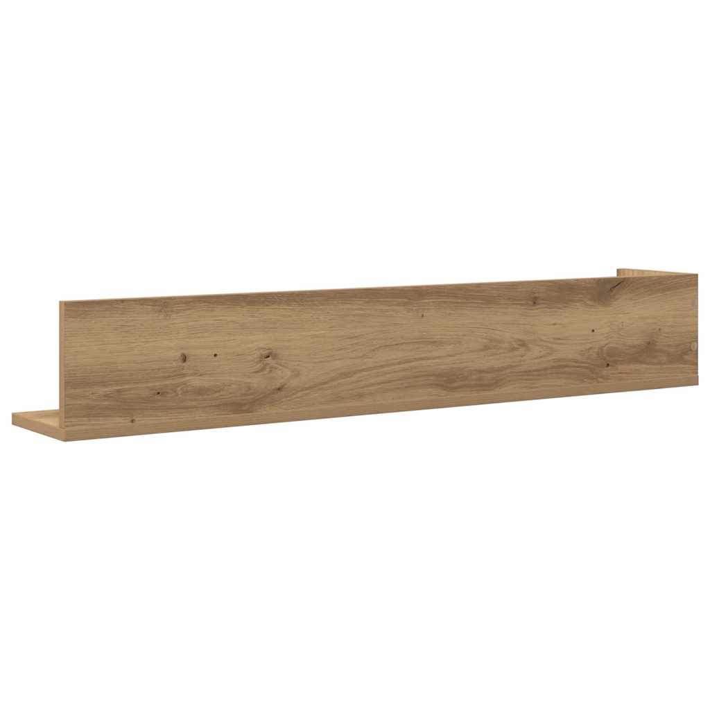 Mensole da Parete 2 pz Artigianale 100x16,5x16,5 cm Truciolato | homemem39