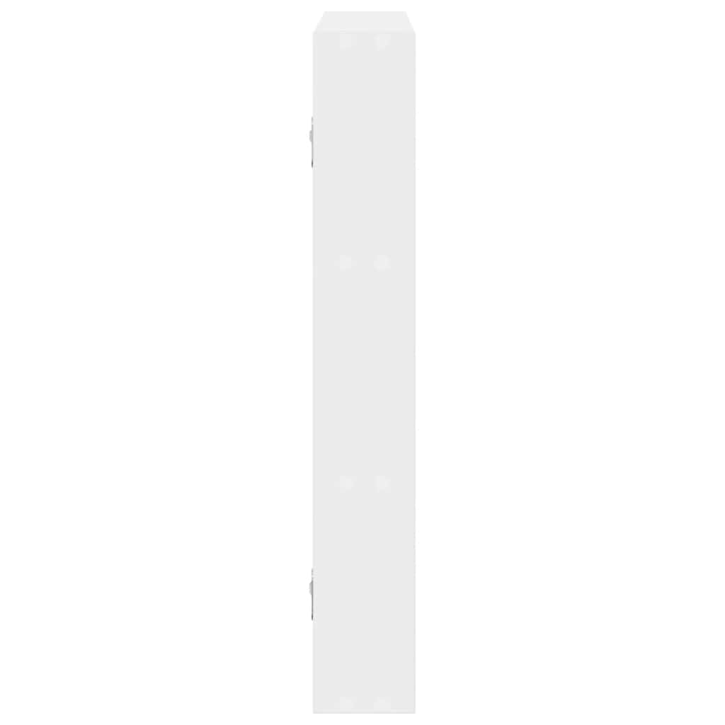 Scaffale a Parete Bianco 43x9x60 cm in Legno Multistrato | homemem39