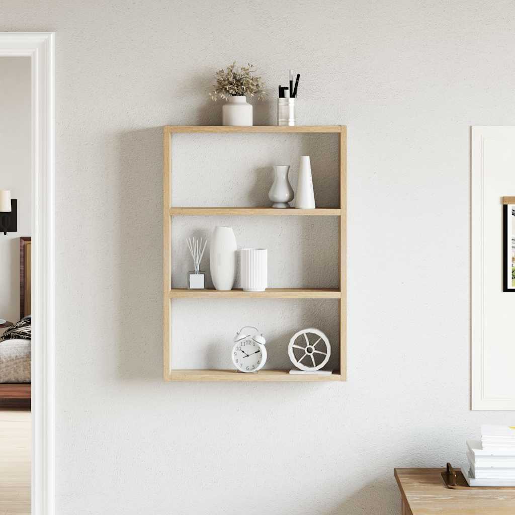 Scaffale a Parete Rovere Sonoma 43x9x60 cm in Truciolato | homemem39