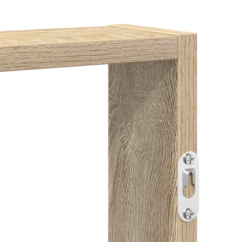 Scaffale a Parete Rovere Sonoma 43x9x60 cm in Truciolato | homemem39