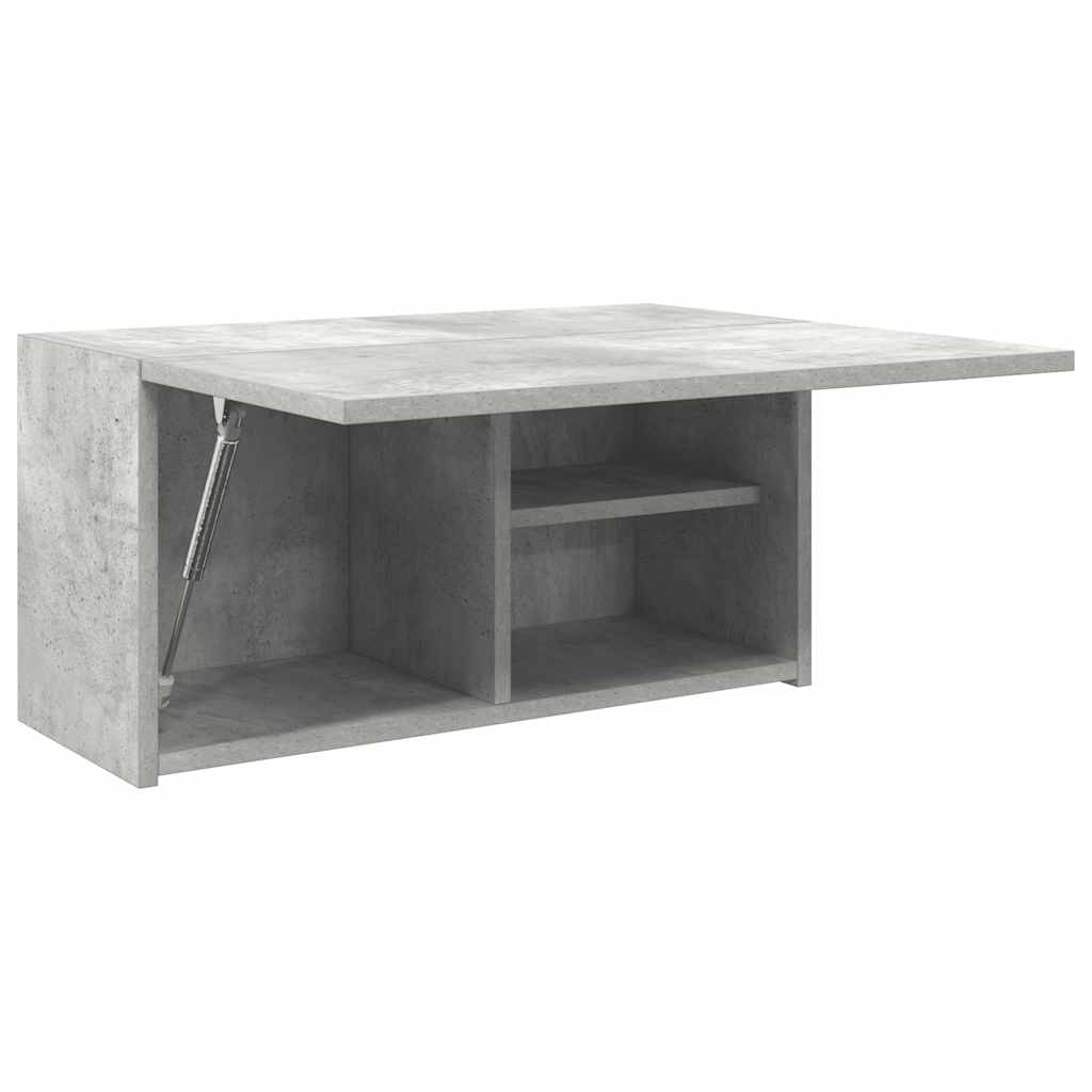 Armadietto da Bagno Grigio Cemento 60x25x30 cm in Truciolato | homemem39