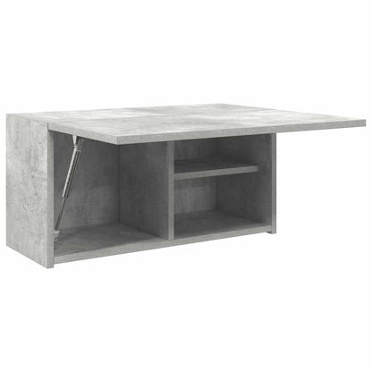 Armadietto da Bagno Grigio Cemento 60x25x30 cm in Truciolato | homemem39
