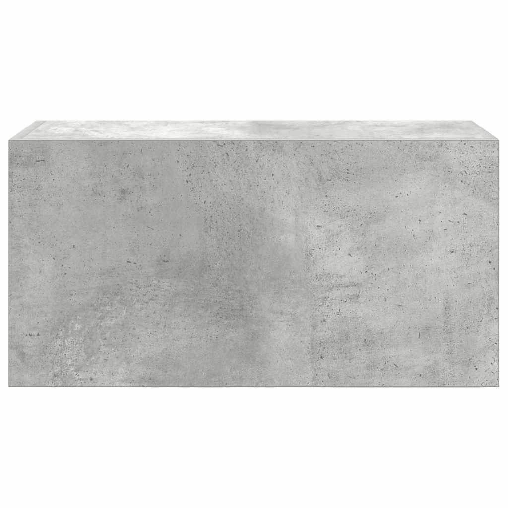 Armadietto da Bagno Grigio Cemento 60x25x30 cm in Truciolato | homemem39