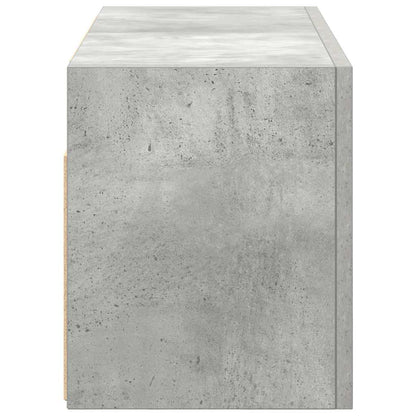 Armadietto da Bagno Grigio Cemento 60x25x30 cm in Truciolato | homemem39