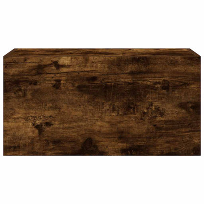 Armadietto Bagno Rovere Fumo 60x25x30 cm in Legno Multistrato | homemem39