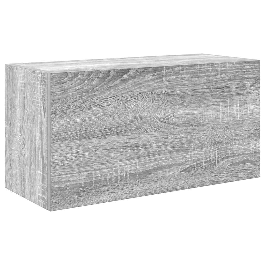 Armadietto Bagno Grigio Sonoma 60x25x30 cm in Legno Multistrato | homemem39