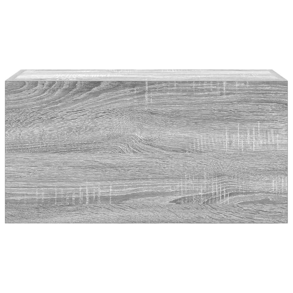 Armadietto Bagno Grigio Sonoma 60x25x30 cm in Legno Multistrato | homemem39