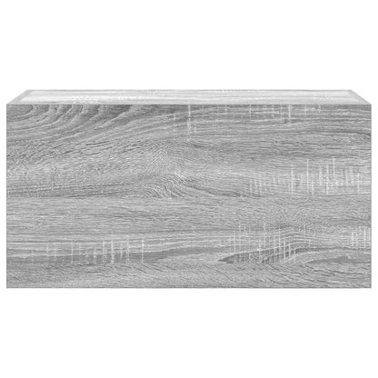 Armadietto Bagno Grigio Sonoma 60x25x30 cm in Legno Multistrato | homemem39