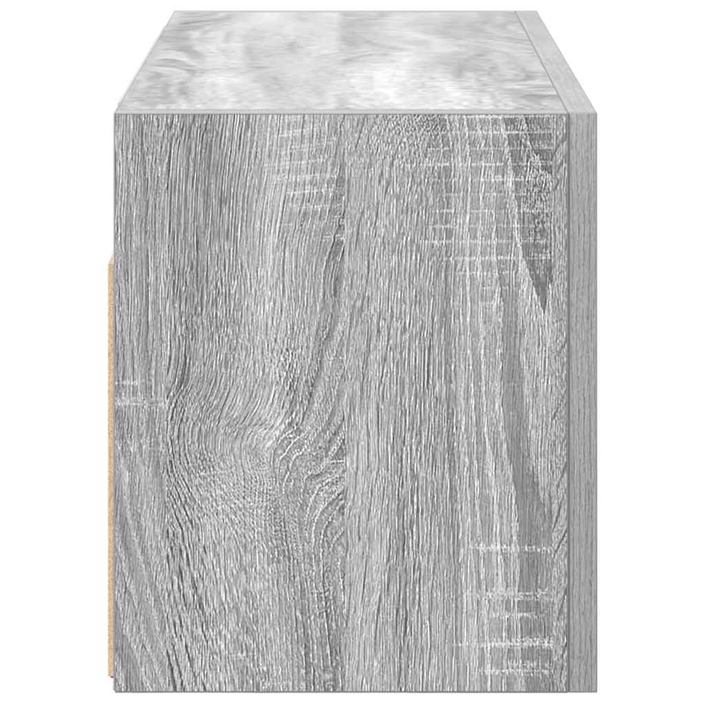 Armadietto Bagno Grigio Sonoma 60x25x30 cm in Legno Multistrato | homemem39