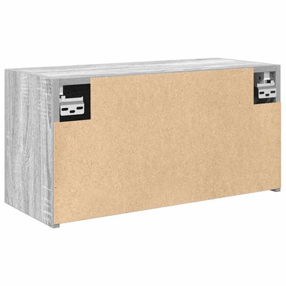 Armadietto Bagno Grigio Sonoma 60x25x30 cm in Legno Multistrato | homemem39