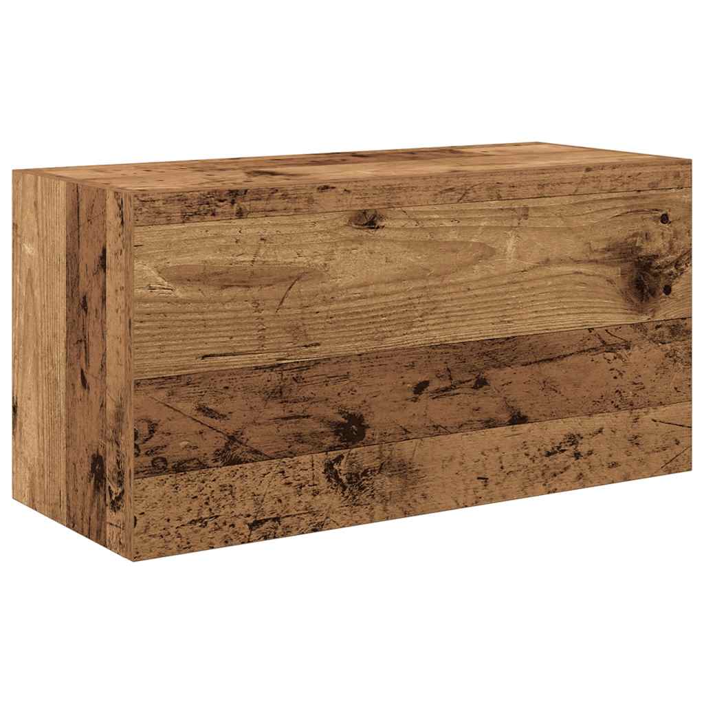 Mobile da Bagno Legno Antico 60x25x30 cm in Legno Multistrato | homemem39